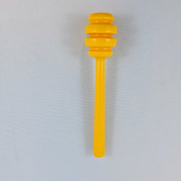 Sunflower Honey Pot Jar Bee Joie Ceramic Dipper White Yellow Flower Miel Read - Picture 8 of 11